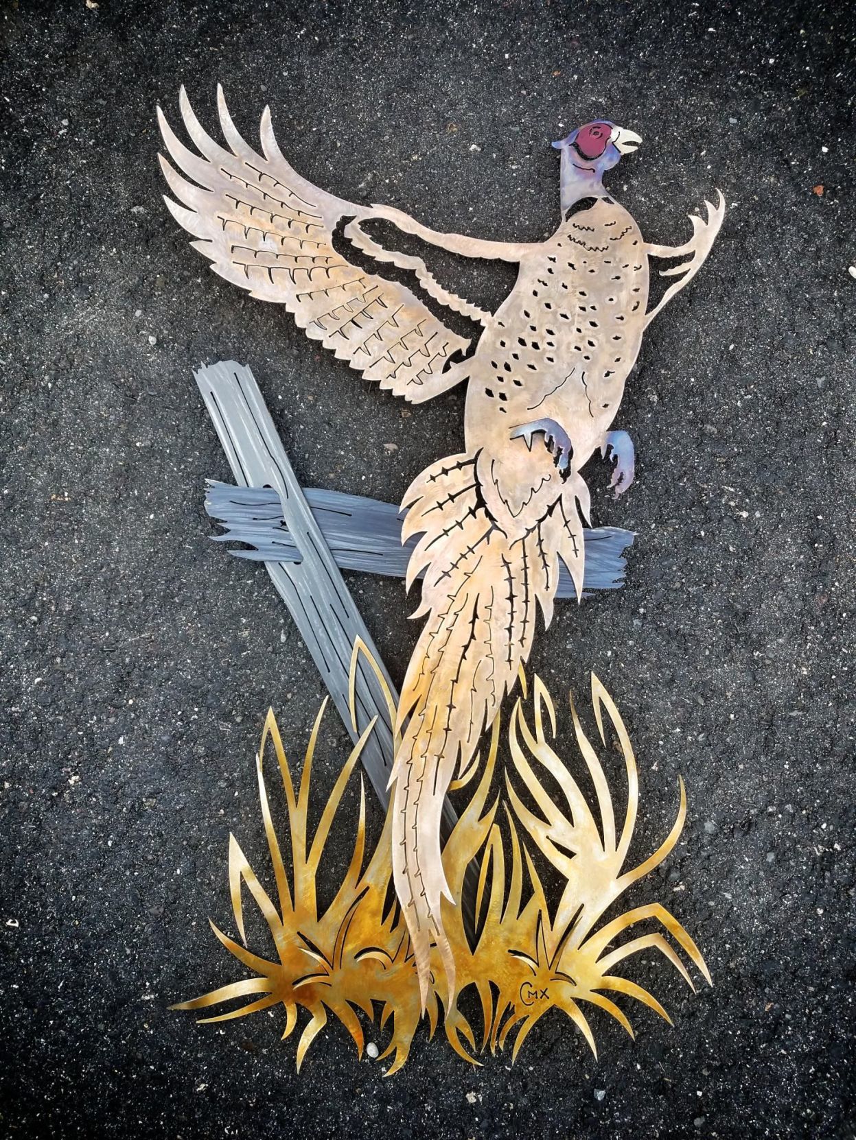 Montana Metal Art Company rooster